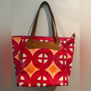 Fossil Colorful Tote Bag